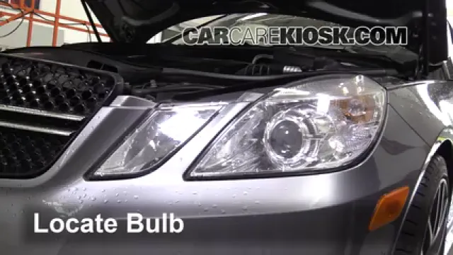 2013 Mercedes-Benz E350 4Matic 3.5L V6 Sedan Éclairage Feu clignotant avant (remplacer l'ampoule)